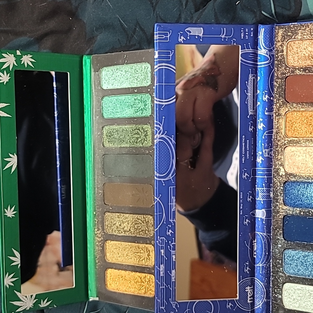 Melt cosmetics smoke sessions and blue print